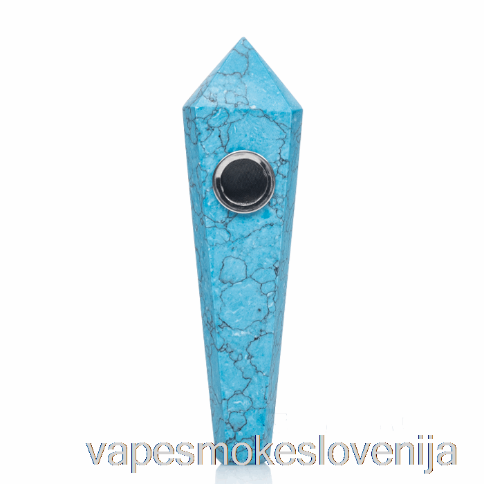 Vape Za Enkratno Uporabo Astral Project Gemstone Pipes Blue Turquoise